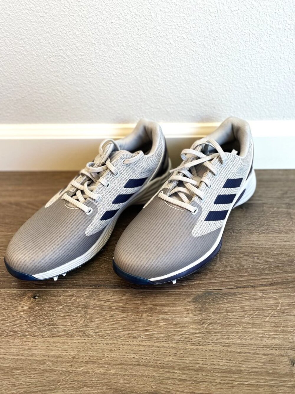 Adidas Mens ZG21 Motion Golf Shoes G57769 Gray Blue Yellow Waterproof US 8.5